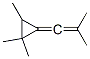 CAS#: 14803-30-6, 2-Methyl-1-(2,2,3-Trimethylcyclopropylidene)-1-Propene