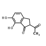 CAS 登录号：148050-82-2， 2-乙酰基-6,7-二羟基-1-茚满酮