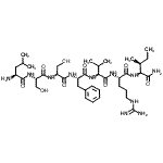 CAS#: 148054-14-2, L-Leucyl-L-Seryl-L-Seryl-L-Phenylalanyl-L-Valyl-L-Arginyl-L-Isoleucinamide