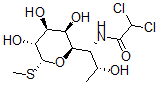 CAS#: 148077-14-9, 2,2-Dichloro-N-[(1R,2R)-2-Hydroxy-1-[(2R,3R,4S,5R,6R)-3,4,5-Trihydroxy-6-Methylsulfanyloxan-2-Yl]Propyl]Acetamide