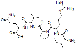 CAS 登录号：148162-36-1， N2-(N-(1-(N2-L-异亮氨酰-L-精氨酰)-L-脯氨酰)-L-缬氨酰)-L-谷氨酰胺