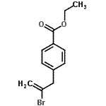 CAS 登录号：148252-42-0， 乙基4-(2-溴-2-丙烯-1-基)苯甲酸酯