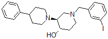 CAS#: 148519-95-3, (3S,4S)-1-[(3-Iodophenyl)Methyl]-3-(4-Phenylpiperidin-1-Yl)Piperidin-4-Ol