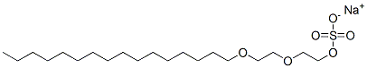 CAS#: 14858-55-0, Sodium 2-(2-Hexadecyloxyethoxy)Ethyl Sulphate