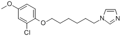 CAS#: 148749-35-3, 1-[6-(2-Chloro-4-Methoxyphenoxy)Hexyl]Imidazole Hydrochloride