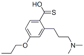CAS 登录号：14885-19-9， 4-丙氧基苯硫代羧酸O-[3-(二甲基氨基)丙基]酯