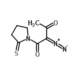 CAS#: 148902-19-6, 2-Diazo-1-(2-Thioxo-1-Pyrrolidinyl)-1,3-Butanedione