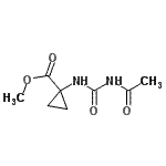 CAS#: 148930-73-8, Methyl 1-[(Acetylcarbamoyl)Amino]Cyclopropanecarboxylate