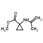 CAS#: 148930-75-0, Methyl 1-(Isopropenylamino)Cyclopropanecarboxylate