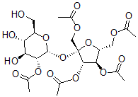 CAS#: 149057-51-2, [(2R,3S,4R,5R)-4-Acetyloxy-2-[(2R,3R,4S,5S,6R)-3-Acetyloxy-4,5-Dihydroxy-6-(Hydroxymethyl)Oxan-2-Yl]Oxy-2,5-Bis(Acetyloxymethyl)Oxolan-3-Yl] Acetate