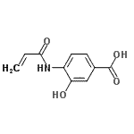 CAS#: 149093-40-3, 4-(Acryloylamino)-3-Hydroxybenzoic Acid