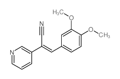 CAS#: 149286-90-8, (Z)-3-(3,4-Dimethoxyphenyl)-2-Pyridin-3-Ylprop-2-Enenitrile