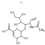 CAS#: 149368-06-9, 2-(acetylamino)-2-deoxy-3-O-(4-deoxyhex-4-enopyranuronosyl)-Hexose sodium salt (1:1)