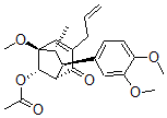 CAS#: 149438-61-9, [(1R,5S,6R,7R,8S)-6-(3,4-Dimethoxyphenyl)-1-Methoxy-7-Methyl-4-Oxo-3-Prop-2-Enyl-8-Bicyclo[3.2.1]Oct-2-Enyl] Acetate