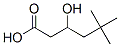 CAS 登录号：149650-17-9， 3-羟基-5,5-二甲基己酸
