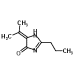 CAS#: 149675-45-6, 5-Isopropylidene-2-Propyl-1,5-Dihydro-4H-Imidazol-4-One
