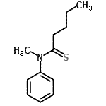 CAS#: 149681-70-9, N-Methyl-N-Phenylpentanethioamide