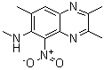 CAS#: 149703-60-6, N,2,3,7-Tetramethyl-5-Nitro-6-Quinoxalinamine
