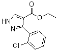 CAS 登录号：149740-12-5， 3-(2-氯苯基)-1H-吡唑-4-羧酸乙酯