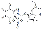 CAS#: 149749-98-4, [(1R,4R,5R,6S)-5-(Diethylaminomethyl)-1,7,7-Trimethyl-6-Bicyclo[2.2.1]Heptanyl] N-(2-Heptoxyphenyl)Carbamate Hydrochloride