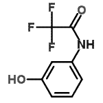 CAS 登录号：14983-08-5， 2,2,2-三氟-N-(3-羟基苯基)乙酰胺