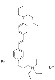 CAS#: 149838-22-2, 3-[4-[2-[4-(Dibutylamino)Phenyl]Ethenyl]Pyridin-1-Ium-1-Yl]Propyl-Triethylazanium