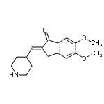 CAS#: 149874-91-9, (2E)-5,6-Dimethoxy-2-(4-Piperidinylmethylene)-1-Indanone