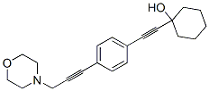CAS#: 14991-97-0, 1-[[P-(3-Morpholino-1-Propynyl)Phenyl]Ethynyl]-1-Cyclohexanol