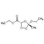 CAS 登录号：149916-14-3， 乙基(3R,5S)-5-乙氧基-5-甲基-1,2,4-三氧杂环戊烷-3-羧酸酯