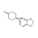 CAS#: 150019-57-1, 4-(1,3-Benzodioxol-5-Yl)-4-Hydroxycyclohexanone