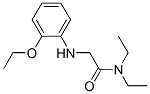 CAS#: 15010-76-1, N,N-Diethyl-2-((2-ethoxyphenyl)amino)acetamide