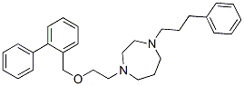 CAS#: 150151-14-7, 1-[2-[Di(Phenyl)Methoxy]Ethyl]-4-(3-Phenylpropyl)-1,4-Diazepane