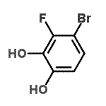 CAS#: 150190-99-1, 4-Bromo-3-Fluoro-1,2-Benzenediol