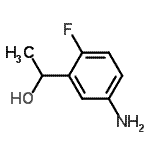 CAS 登录号：150295-25-3， 1-(5-氨基-2-氟苯基)乙醇