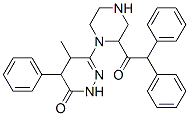 CAS#: 150319-80-5, 6-[4-[4-[2,2-Di(Phenyl)Acetyl]Piperazin-1-Yl]Phenyl]-5-Methyl-4,5-Dihydro-2H-Pyridazin-3-One