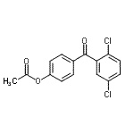CAS#: 150347-05-0, 4-(2,5-Dichlorobenzoyl)Phenyl Acetate