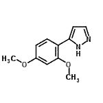 CAS#: 150433-17-3, 3-(2,4-Dimethoxyphenyl)-1H-Pyrazole