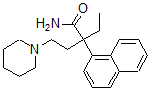 CAS#: 1505-97-1, alpha-Ethyl-alpha-(2-Piperidinoethyl)-1-Naphthaleneacetamide