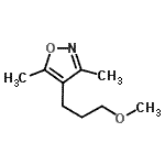 CAS#: 150536-26-8, 4-(3-Methoxypropyl)-3,5-Dimethyl-1,2-Oxazole