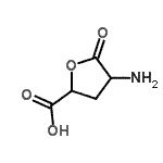 CAS#: 150576-56-0, 4-Amino-5-Oxo-Tetrahydrofuran-2-Carboxylic Acid