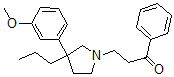 CAS#: 1507-62-6, beta-[3-(M-Methoxyphenyl)-3-Propyl-1-Pyrrolidinyl]Propiophenone