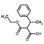 CAS#: 150881-63-3, 2-(Ethoxycarbonyl)-3-Phenylbutanoic Acid