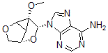 CAS#: 150890-72-5, 6-Amino-9-(1-Methoxy-2,7-Dioxatricyclo(3.3.0(4,6))Octan-8-Yl)Purine