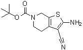 CAS#: 150986-83-7, 2-Methyl-2-Propanyl 2-Amino-3-Cyano-4,7-Dihydrothieno[2,3-c]Pyridine-6(5H)-Carboxylate