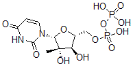 CAS#: 150993-73-0, [(2R,3R,4R,5R)-5-(2,4-Dioxopyrimidin-1-Yl)-3,4-Dihydroxy-4-Methyloxolan-2-Yl]Methyl Phosphono Hydrogen Phosphate
