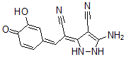 CAS#: 151013-48-8, (5Z)-3-Amino-5-[(2E)-1-Cyano-2-(3-Hydroxy-4-Oxo-1-Cyclohexa-2,5-Dienylidene)Ethylidene]-1,2-Dihydropyrazole-4-Carbonitrile