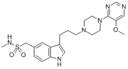CAS#: 151140-96-4, 1-[3-[3-[4-(5-Methoxypyrimidin-4-Yl)Piperazin-1-Yl]Propyl]-1H-Indol-5-Yl]-N-Methylmethanesulfonamide