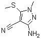 CAS#: 151291-05-3, 3-Amino-1-Methyl-5-(Methylsulfanyl)-1H-Pyrazole-4-Carbonitrile