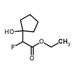 CAS#: 151395-78-7, Ethyl Fluoro(1-Hydroxycyclopentyl)Acetate