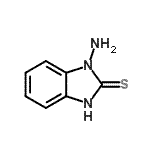 CAS 登录号：151693-45-7， 1-氨基-1,3-二氢-2H-苯并咪唑-2-硫酮